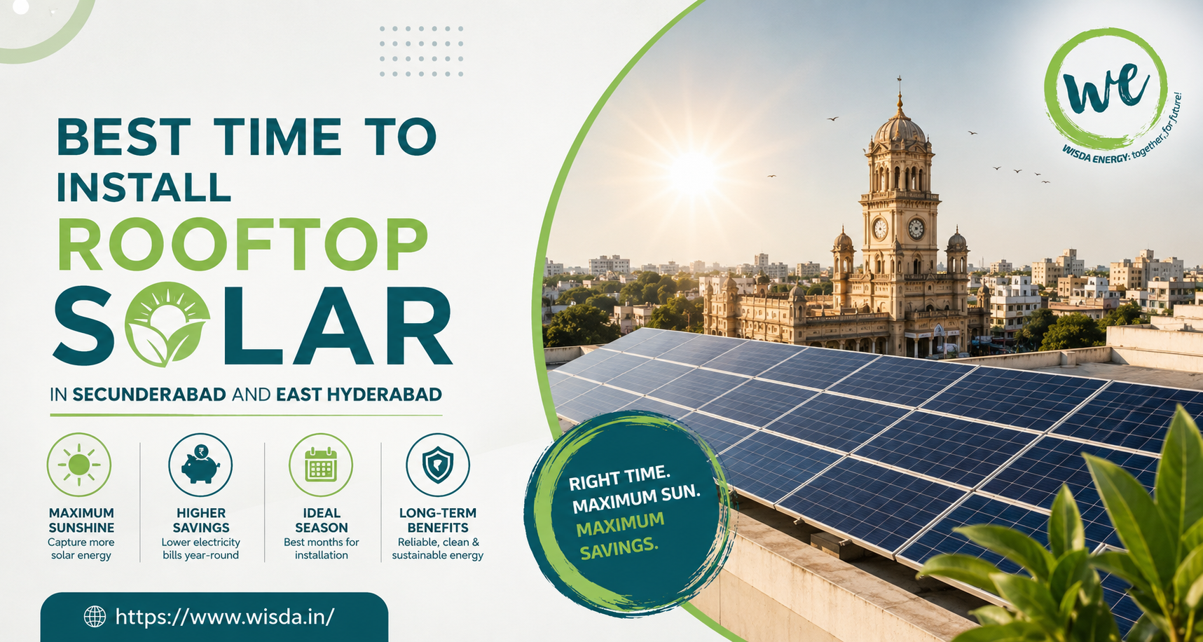 Best Time to Install Rooftop Solar in Secunderabad and East Hyderabad