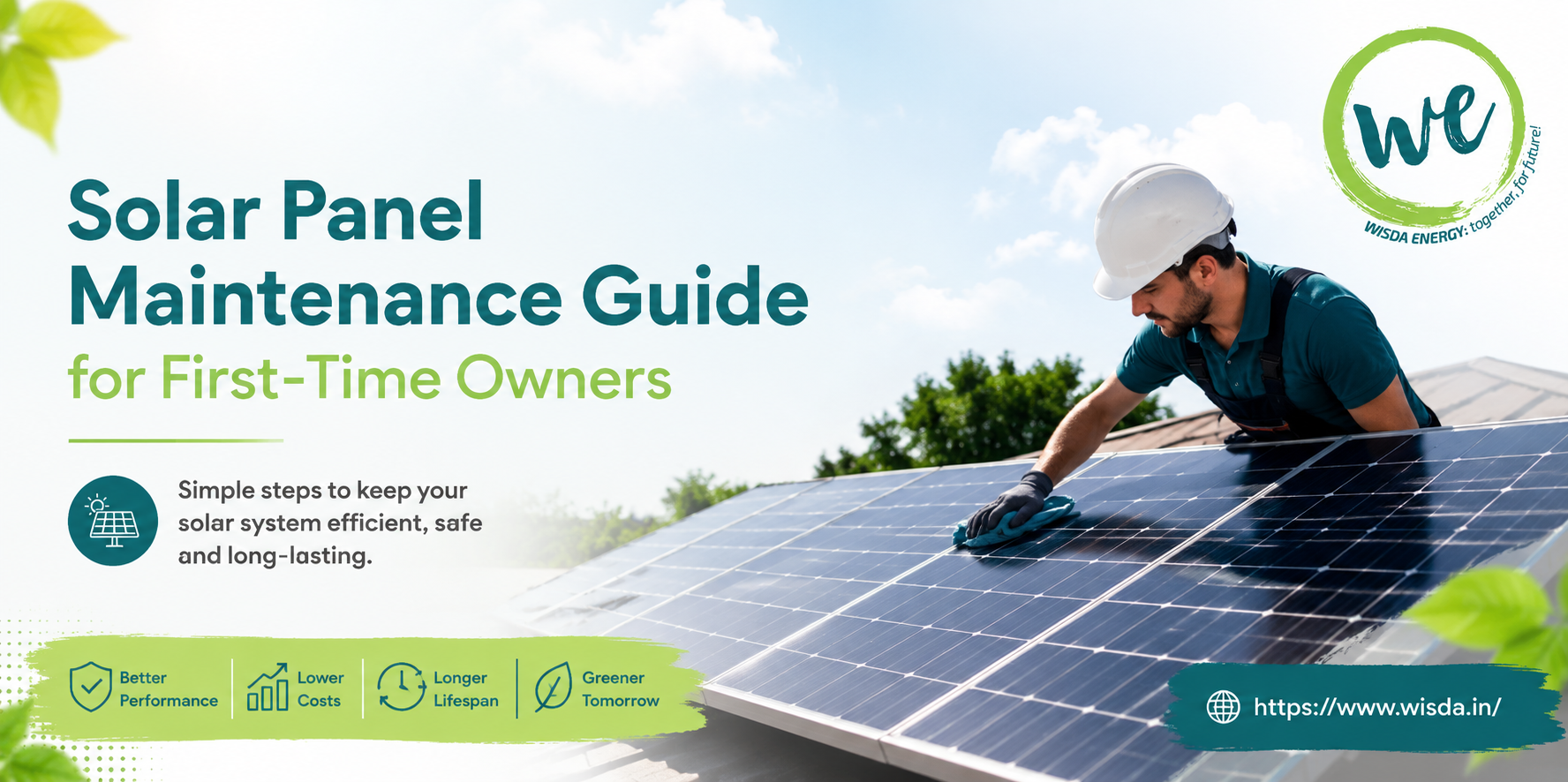 Solar Panel Maintenance Guide for First-Time Owners